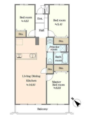 Ԏ} VKtH[{3LDKI
zǍDȓ쐼LDK16.9IΖʎLb`zAƑƂ̉beޖ邢ԂłB