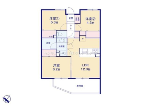 Ԏ} 1Kp3LDK{ptI
쓌ŗzǍDłB
ΖʃLb`zLDK12BLb`琅肪߂X[YȓB