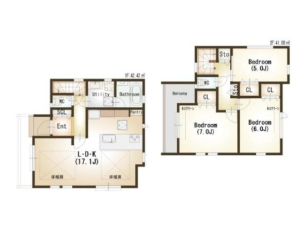 Ԏ} 쐼E3ʍ̌LDK17.1B
ɂ͏g[ĂAG߂łƑ݂ȂRƏW܂邠ȃrOłB