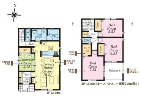 Ԏ} qĉƑɂƂ4LDKB
ꂼ̃vCx[gԂmۂȂAƑ̂т̂тƉ߂ԎłB