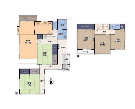 Ԏ} yƂ肠5LDK{EbhfbLz
Ŗ邢ZԁB\ȍLmۂLDK17.5Iꂽa͋qԂԁAQȂǑlɎg܂BqĐт2щƑɂ߂łB