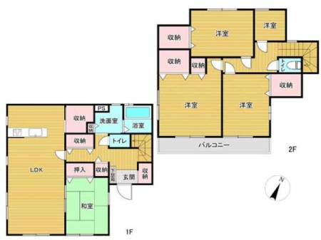 �Ԏ��} �q��ĉƑ��ɂ��������߁I
���C�t�X�^�C���ɍ��킹���g�������\�ȑ�^5LDK�I
�쓌�����ŗz����ǍD�Ȃ��Z�܂��B
���[�X�y�[�X���[���ł��B