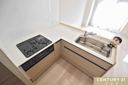 �L�b�`�� �V�K�����ς݂̃V�X�e���L�b�`���B
�g������̗ǂ�L���^�ŁA3���R�����������B�����̗��������K�ɂȂ�A���������ӂ���Ԃł��B