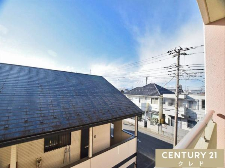 �Z�˂���̒��]�ʐ^ �o���R�j�[����̒��]�ł��B
���ꂽ���ɂ͐󂪍L����A�S�n�悢���ɕ�܂�Ȃ���A�������Ƃ������Ԃ����߂������������܂��B