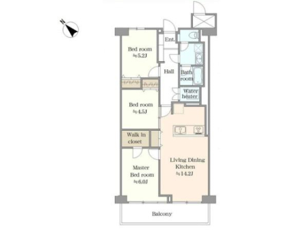 �Ԏ��} �l�C�̑Ζʎ��L�b�`���ƍL�XLDK��z����3LDK�̓��t�H�[���Ő��܂�ς��܂��B
�E�H�[�N�C���N���[�[�b�g�Ȃǂ̖L�x�Ȏ��[�ȉƎ��E�����������m�ۂ��܂��B