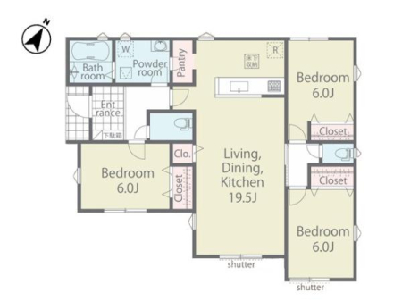 �Ԏ��} �l�C�̕����~3LDK�̗��֐��̍��������D�ǏZ��I
�v�w2�l��炵�ɂ��A�q��Đ���ɂ��I�X�X���ł��B
