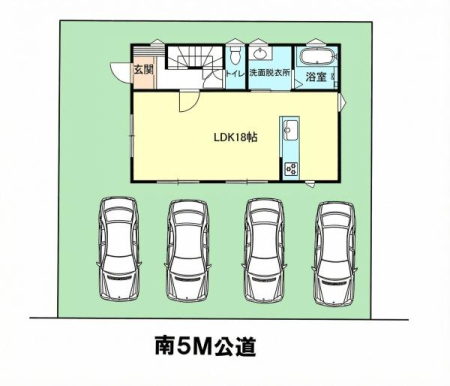 ���} �쑤5�������ɖʂ������邢3LDK�B
�~�n41�؁I���ԏ����4��I�}�ȗ��q���₨�q�l���Ƌ����擾�����ۂ����S�ł��B