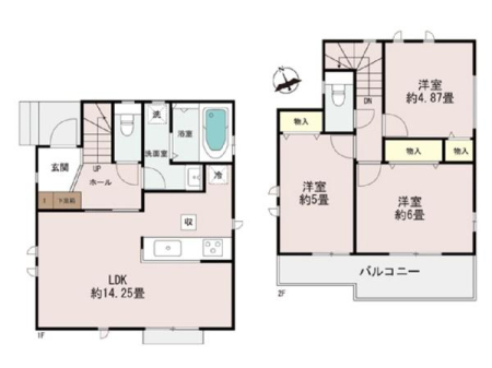 �Ԏ��} ZEH�����̏ȃG�l�Z��B�쐼�����ŗz������ǍD��3LDK�B
�Ǝ������ɔz�������I�[�v���G�A�ȑΖʎ��L�b�`����z����LDK14.25���I