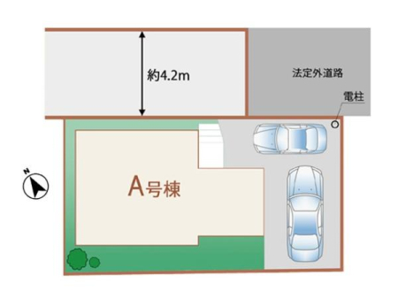 ���} ����@�ւ⏤�Ǝ{�݂��ߗׂɏ[�������q��ĉƑ��ɃI�X�X���̏Z���B
���ԏ��L����2�䕪�I���v�w�ł��Ԃ��������̕������S�ł��B