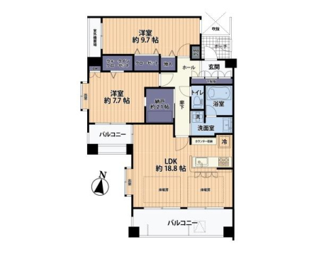 �Ԏ��} ������ŗz������ǍD��2SLDK�I
18.8���̃��r���O�ɂ͑Ζʎ��L�b�`�����̗p�B�����͏��g�[�t���ł��Ƒ������K�ŐS�n�ǂ��߂������Ƃ��ł��܂��B