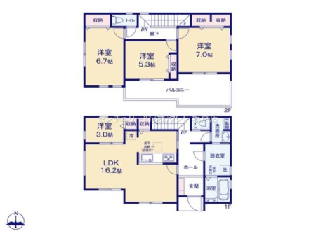 �Ԏ��} �S�������[+�t���L�V�u���Ɏg����3���̗m�����t����4LDK�v�����B
���������C���˂Ȃ����ʑ䂪�g������ʁE�E�ߕʐ݌v�ŁA���̐g�x�x���X���[�Y�ɂł��܂��B