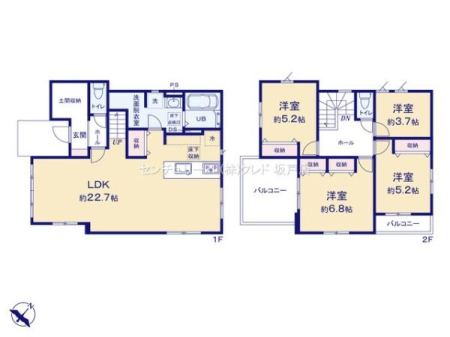 �Ԏ��} ��Ƃ肠��22.7���̃��r���O�͉Ƌ��u���Ă���Ƃ肠�铮�����m�ۂł��܂��B
2�ʂɂ���o���R�j�[�͉Ƒ��Ԃ̃v���C�o�V�[���m�ۂł��܂��B