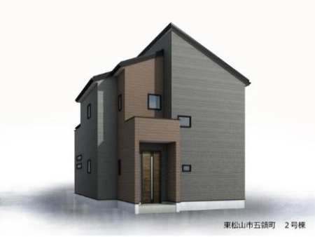 ���n�O�ώʐ^ �y2�����O�ϊ����\�z�}�z
�����ۗ��A���_���t�H�����̐V�z�����Z��@�S3���B
�_�[�N�g�[���ɉf����؂̉����肪���݊��̂���f�U�C���ł��B