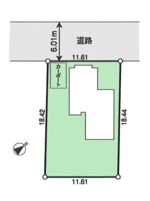 ���} �O�ʓ��H�͂�Ƃ��6�������B�Ԃ̏o�����ꂪ�X���[�Y�ŁA�^�]�����ȕ��ł����S�ł��B��؂Ȃ��Ԃ����J�[�|�[�g�t���B�쑤�ɂ͍L�����������A�ƒ�؉���K�[�f�j���O���y���߂܂��B