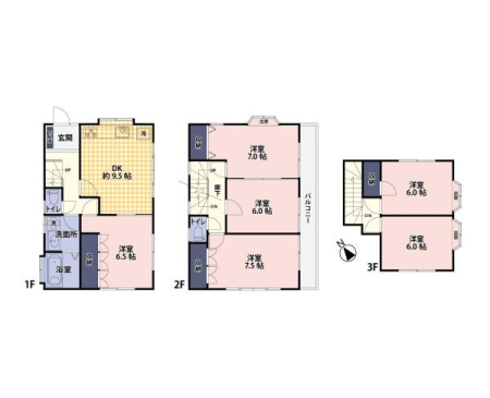 �Ԏ��} �S����6���ȏ�I�������L�x��3�K���Ă�6DK��2���т₨�q�l�̑������Ƒ��ɂ��������߁B
�Ƒ����ꂼ�ꂪ�����̂������������Ƃ��ł��܂��B