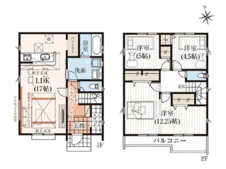 �Ԏ��} 3��4LDK�ɑΉ��\�I���q�l�̐����⃉�C�t�X�^�C���̕ω��ɉ����Ďg����q��ĉƑ��ɂ��������v�����ł��B