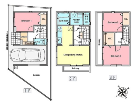 �Ԏ��} �쓌�����ŗz������ǍD�I�J���I��2�K���r���O�I
�Ƒ��̈ߗނ��X�b�L�����[�ł���WIC�t���B