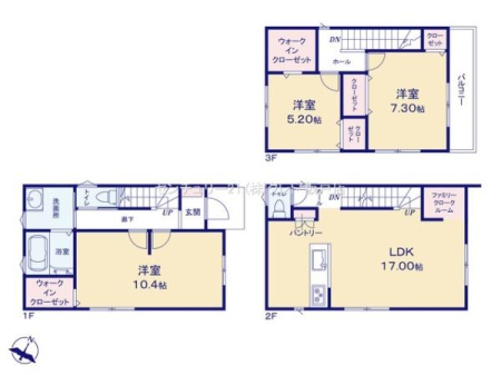 �Ԏ��} �z����ǍD��3�K���Ă̏Z�܂��B
�J���I��2�KLDK17���B2WIC�A�p���g���[�AFC�Ȃǎ��[�[���B1�K�͐����X�^�C���ɍ��킹��2�����ɕ����B