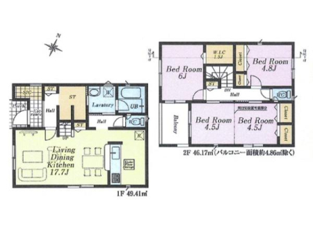 �Ԏ��} 3��4LDK�ɑΉ��\�I
���q�l�̐����⃉�C�t�X�^�C���̕ω��ɉ����đΉ��ł���t���L�V�u���ȊԎ��B