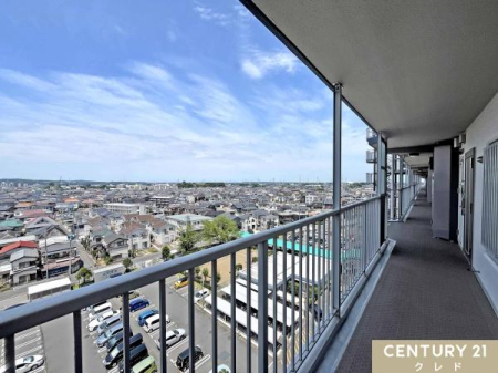 �Z�˂���̒��]�ʐ^ �o���R�j�[����̒��]�ł��B���ꂽ���ɂ͐󂪍L����A�S�n�悢���ɕ�܂�Ȃ���A�������Ƃ������Ԃ����߂������������܂��B