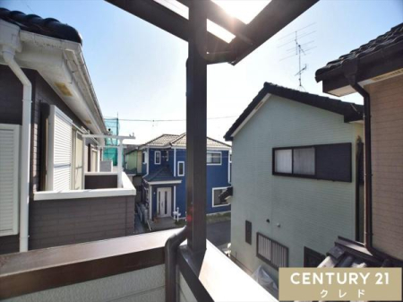 �Z�˂���̒��]�ʐ^ �o���R�j�[����̒��]�ł��B���ꂽ���ɂ͐󂪍L����A�S�n�悢���ɕ�܂�Ȃ���A�������Ƃ������Ԃ����߂������������܂��B